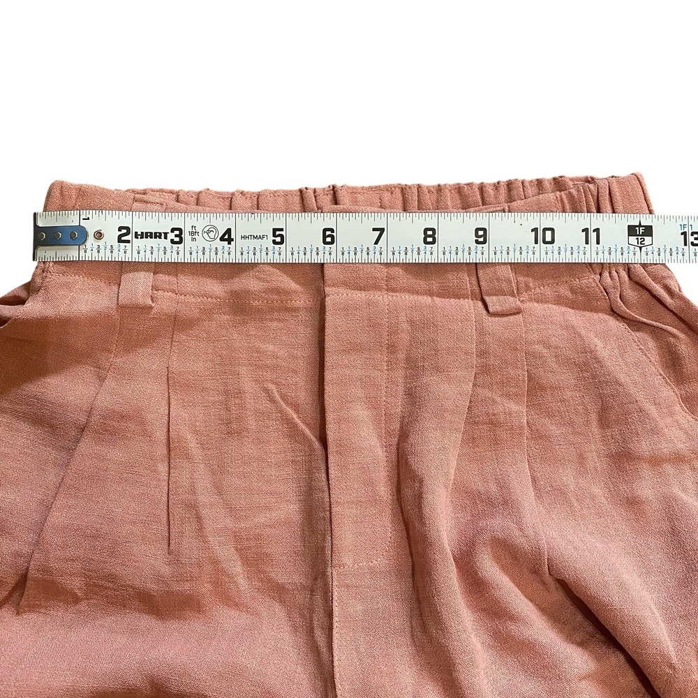 NWT Halara High Waisted Side Pocket Wide‎ Leg Palazzo Pants XS Petite Rosette - Picture 10 of 12